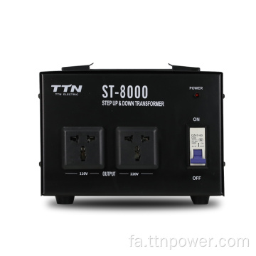 8000W 220V تا 110 ولت تنظیم و ترانسفورماتور DWON